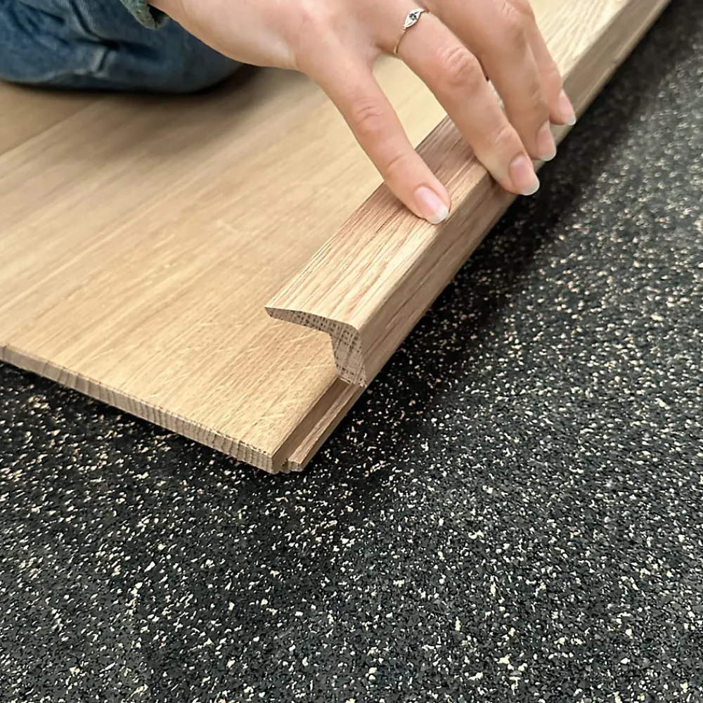 Deschaumes Barre De Seuil|Barre De Seuil<Seuil Arrêt Chêne l. 35mm Long. 1m Parquet Ep. 20mm Brut