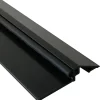 Homewell Barre De Seuil|Barre De Seuil<Seuil de porte (PMR) avec joint, Laqué noir, 1,95m