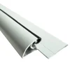Homewell Seuil de porte PMR, Largeur 50mm Lg 830mm + joint d'étanchéité + découpe d'angles& isolation- Barre De Seuil|Barre De Seuil