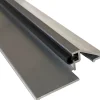Homewell Barre De Seuil|Barre De Seuil<Seuil de porte PMR (Norme Handicap) alu avec joint et découpe d'angles (Brut, 730mm)& isolation