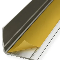 Floordirekt Profilé De Rénovation De Marche<Seuil d'escalier Integral, Forme: L 30 x 20 mm Longueur: 100 cm, Auto-adhésif, Champagne