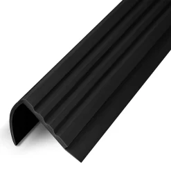 Floordirekt Profilé De Rénovation De Marche<Seuil d'escalier Michigan PVC 45 x 42 mm Noir Longueur: 100 cm