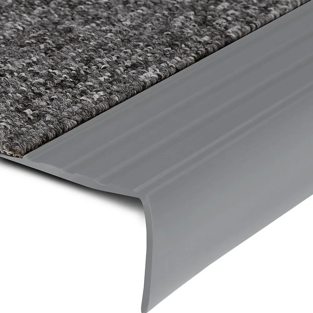 Floordirekt Profilé De Rénovation De Marche<Seuil d'escalier Michigan PVC 45 x 42 mm Gris Longueur: 100 cm