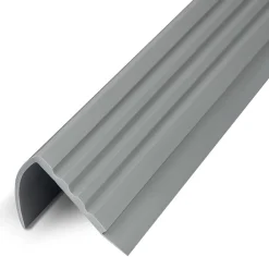 Floordirekt Profilé De Rénovation De Marche<Seuil d'escalier Michigan PVC 45 x 42 mm Gris Longueur: 120 cm