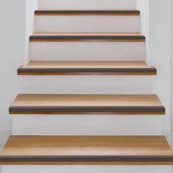 Floordirekt Seuil d'escalier Pré-percé, Forme: L 35 x 30 mm, Longueur: 90 cm, Bronze- Profilé De Rénovation De Marche