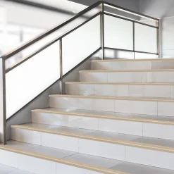 Floordirekt Profilé De Rénovation De Marche<Seuil d'escalier Safety Forme: F Aluminium anodisé Or élégant L 134 cm