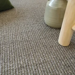 Décoweb Sisal Et Jonc De Mer|Sisal Et Jonc De Mer<Sisal haut de gamme usage intensif - Terralys - Argile - Rouleau de 4m x 11m