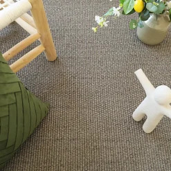 Décoweb Sisal Et Jonc De Mer|Sisal Et Jonc De Mer<Sisal haut de gamme usage intensif - Terralys - Argile - Rouleau de 4m x 11m