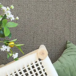 Décoweb Sisal Et Jonc De Mer|Sisal Et Jonc De Mer<Sisal haut de gamme usage intensif - Terralys - Argile - Rouleau de 4m x 11m