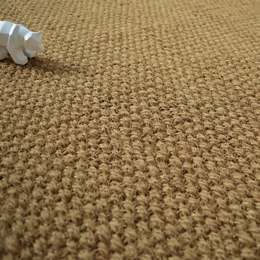 Décoweb Sol Coco Delhi - Panama - Echantillon 15 x 20 cm- Sisal Et Jonc De Mer|Sisal Et Jonc De Mer