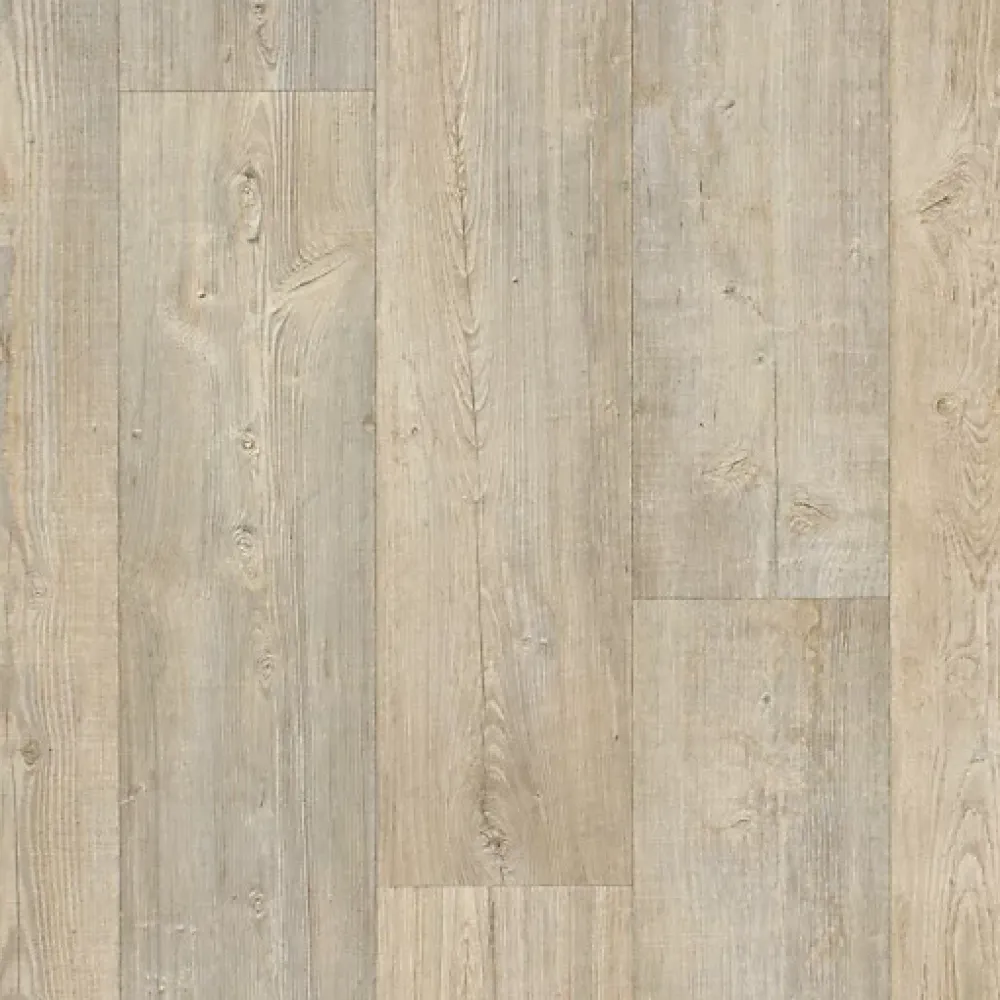 Décoweb Lino Sol Vinyle Pvc<Sol Lino - Imitation parquet bois blanc vieilli - Rouleau de 4m x 2m