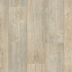 Décoweb Lino Sol Vinyle Pvc<Sol Lino - Imitation parquet bois blanc vieilli - Rouleau de 4m x 5m