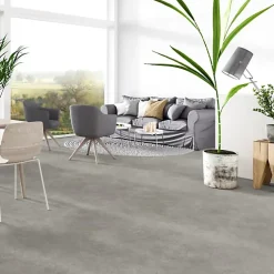Tarkett Sol PVC Best - Effet Béton Gris - Rouleau de 1m x 5m- Lino Sol Vinyle Pvc