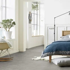 Tarkett Sol PVC Best - Effet Béton Gris - Rouleau de 1m x 5m- Lino Sol Vinyle Pvc