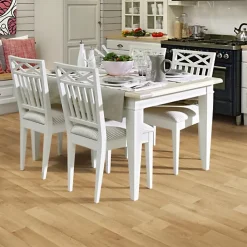 Tarkett Sol PVC Best - Imitation parquet Hêtre Brun Clair - Rouleau de 3m x 5m- Lino Sol Vinyle Pvc