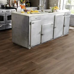 Tarkett Lino Sol Vinyle Pvc<Sol PVC effet parquet Chêne Brun Foncé - Echantillon 15 x 20 cm