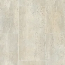 Tarkett Lino Sol Vinyle Pvc<Sol PVC Envers Textile - Carrelage Grège - Echantillon 15 x 20 cm