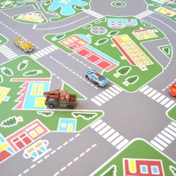 Tarkett Lino Sol Vinyle Pvc<Sol PVC pour enfants - Rues de la ville verte - Rouleau de 3m x 3m