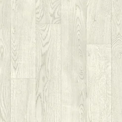 Décoweb Sol PVC Textile - Aspect parquet chêne blanc - Echantillon 15 x 20 cm- Lino Sol Vinyle Pvc