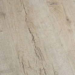 GoodHome Sol stratifié à clipser Brisbane coloris naturel 8 mm - l.129 x l.19.4 cm- Sol Stratifié