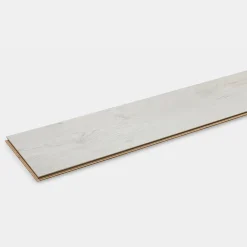 GoodHome Sol stratifié à clipser effet chêne blanchi AC4 L.138 x l.24.4 cm x 8 mm, Bilston- Sol Stratifié