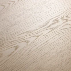 GoodHome Sol Stratifié<Sol stratifié Amande chêne naturel blanc avec sous-couche intégrée AC5