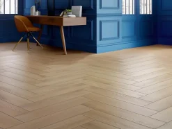 Sol stratifié Cajun bâton rompu, passage intense AC5, effet chêne, L.64,4 cm x l.12,2 cm x ép.8 mm, résistant à l'eau- Sol Stratifié