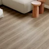 GoodHome Sol Stratifié<Sol stratifié Clancy , passage élevé AC4, effet chêne gris taupe, L.129,2 cm x l.19,3 cm x ép.8 mm