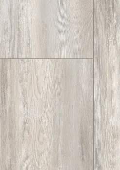 GoodHome Sol stratifié clipsable Birkenhead 8mm L.138 x l.24cm gris- Sol Stratifié