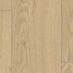 GoodHome Sol Stratifié<Sol stratifié clipsable Helmsley chêne coloris naturel 12 mm
