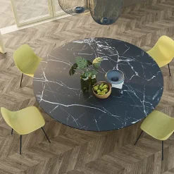 GoodHome Sol Stratifié<Sol stratifié clipsable Leyton chêne gris 10 mm