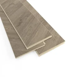 GoodHome Sol Stratifié<Sol stratifié clipsable Leyton chêne gris 10 mm