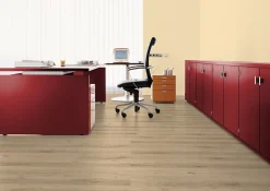 GoodHome Sol stratifié clipsable Trevi 7 mm chêne naturel 138,3 x 19,3 cm- Sol Stratifié