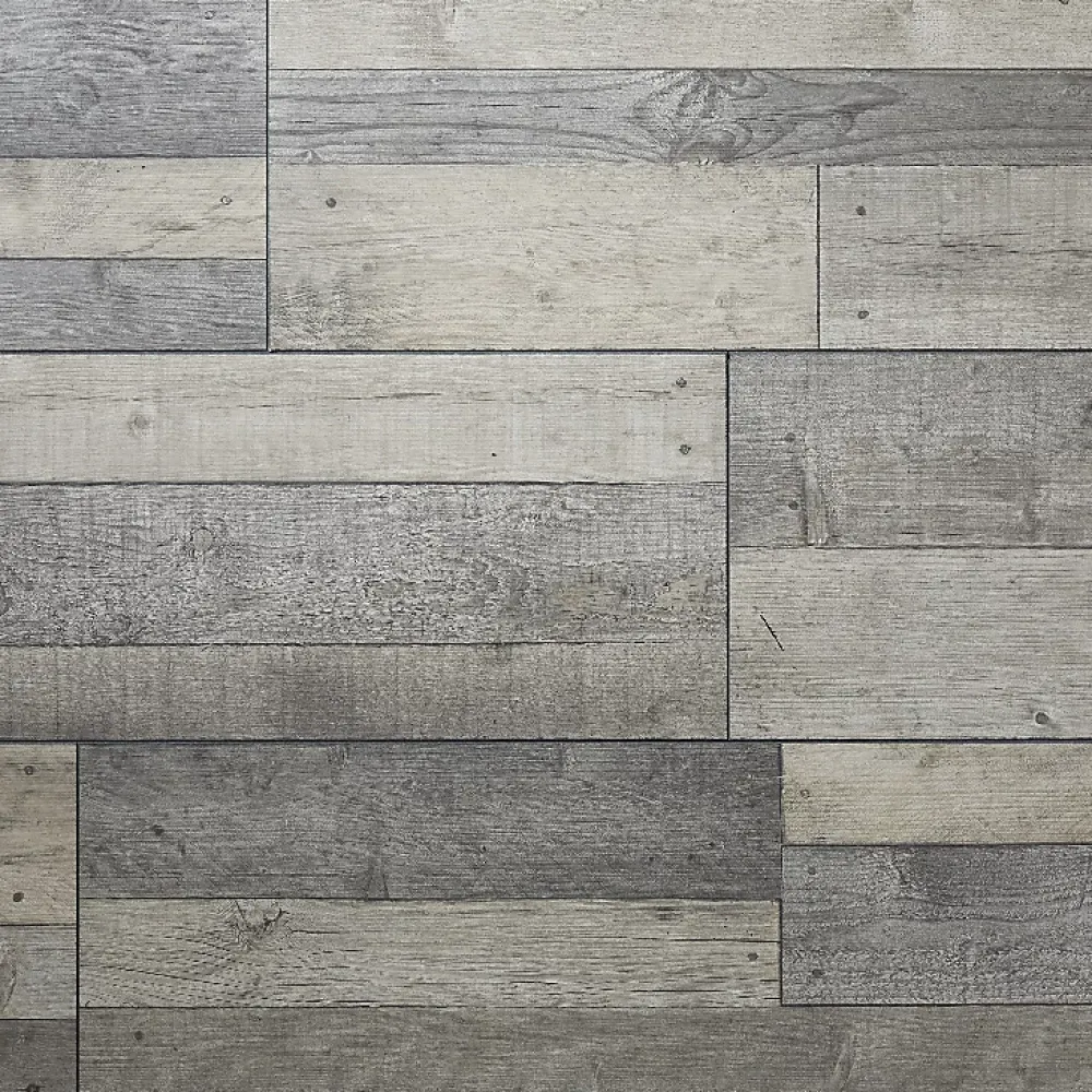 Colours Sol Stratifié<Sol stratifié Dunwich décor chêne gris L. 128,6 x l. 28,2 cm x Ep. 8 mm GoodHome