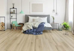 GoodHome Sol Stratifié<Sol stratifié Ledbury aspect chêne 10mm - 128 cm x l.28 cm