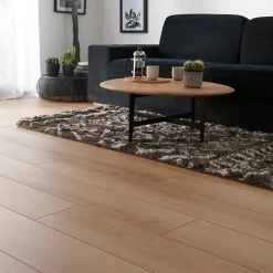 GoodHome Sol stratifié Malton décor chêne naturel 10 mm l.138 x l.19,3 cm- Sol Stratifié