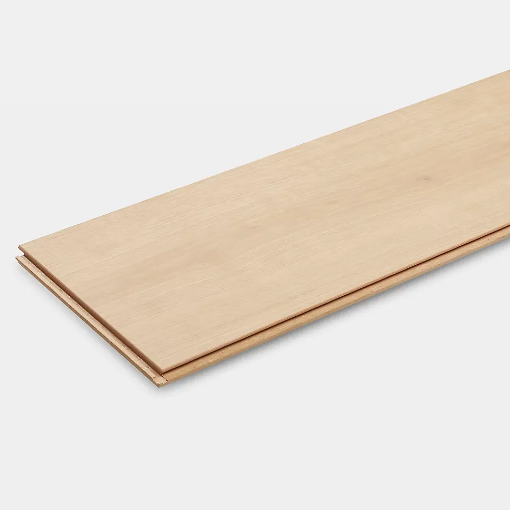GoodHome Sol stratifié Malton décor chêne naturel 10 mm l.138 x l.19,3 cm- Sol Stratifié