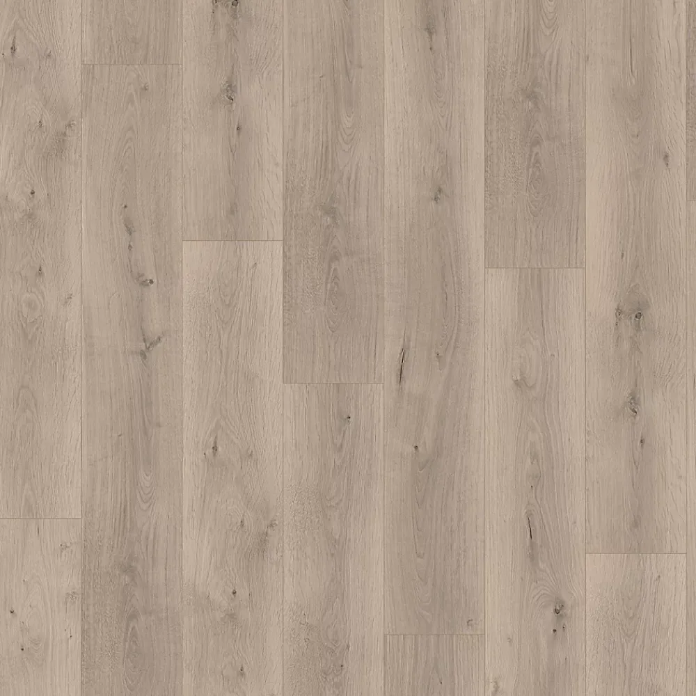 GoodHome Sol stratifié passage intense AC5, effet bois brut grisé, Cress II- Sol Stratifié