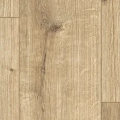 GoodHome Sol stratifié Rowley , passage élevé AC4, effet chêne, L.129,2 cm x l.19,3 cm x ép.8 mm, résistant à l'eau- Sol Stratifié