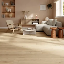 GoodHome Sol Stratifié<Sol stratifié Shawford , passage intense AC5, effet chêne, L.129,2 cm x l.19,3 cm x ép.8 mm
