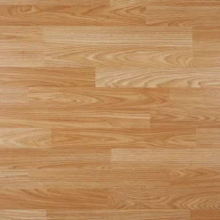 Sol stratifié 3-Strip, passage modéré AC3, effet chêne miel, L.129 cm x l.19,4 x cm ép.6 mm- Sol Stratifié