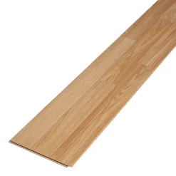 Sol stratifié 3-Strip, passage modéré AC3, effet chêne miel, L.129 cm x l.19,4 x cm ép.6 mm- Sol Stratifié