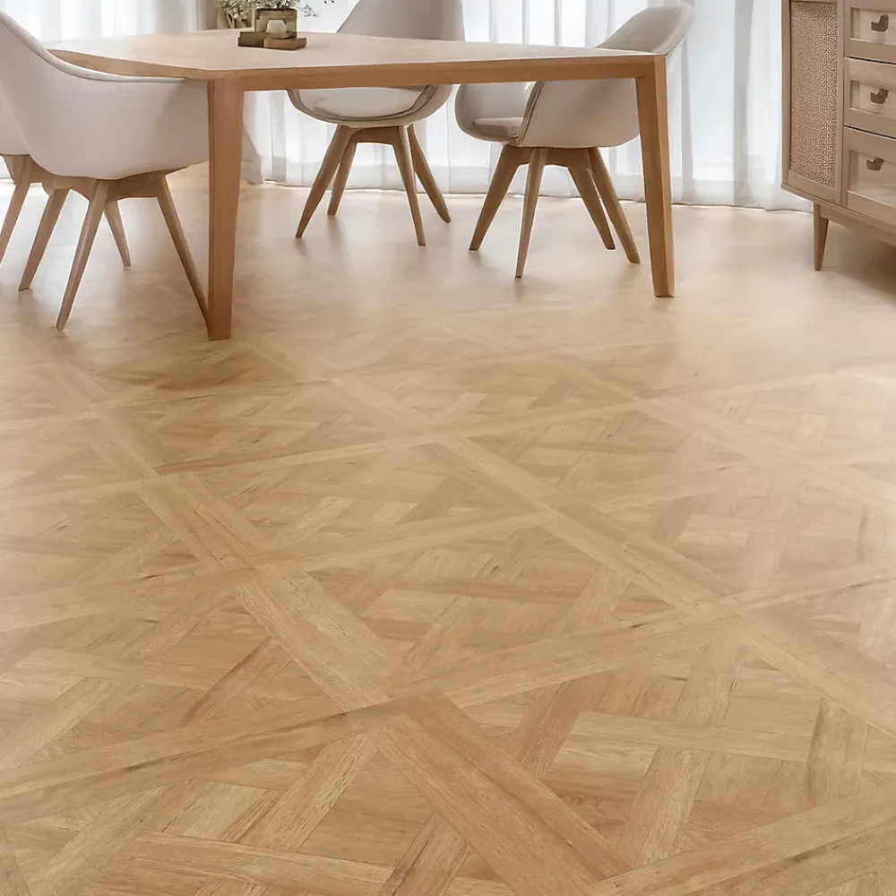 GoodHome Sol Stratifié<Sol stratifié Turnbull , passage intense AC5, effet chêne blond, L.120 cm x l.60 cm x ép.10 mm, résistant à l'eau