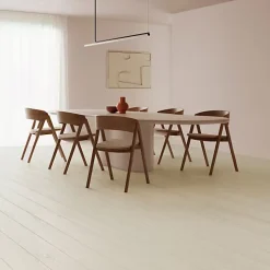 Décoweb Sol vinyle - Aspect parquet bois vintage beige - Echantillon 15 x 20 cm- Lino Sol Vinyle Pvc