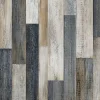 Décoweb Sol Vinyle - Imitation parquet irisé foncé - Rouleau de 4m x 3m- Lino Sol Vinyle Pvc