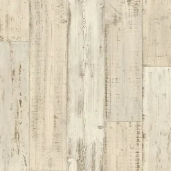 Décoweb Sol Vinyle - Imitation parquet bois peint vieilli - Rouleau de 4m x 4m- Lino Sol Vinyle Pvc