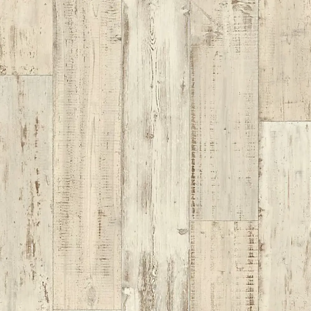 Décoweb Sol Vinyle - Imitation parquet bois peint vieilli - Rouleau de 4m x 4m- Lino Sol Vinyle Pvc