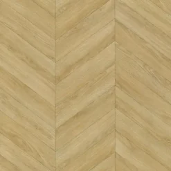 Décoweb Lino Sol Vinyle Pvc<Sol Vinyle effet Parquet chevron Chêne naturel - Rouleau de 4m x 5m
