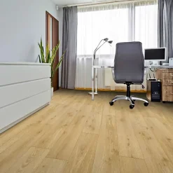 Décoweb Lino Sol Vinyle Pvc<Sol vinyle effet parquet brillant bois naturel - Rouleau de 4m x 4m