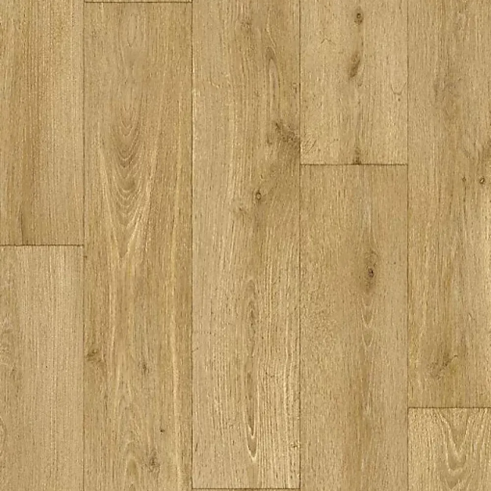Décoweb Sol vinyle effet parquet brillant bois naturel - Rouleau de 3m x 4m- Lino Sol Vinyle Pvc